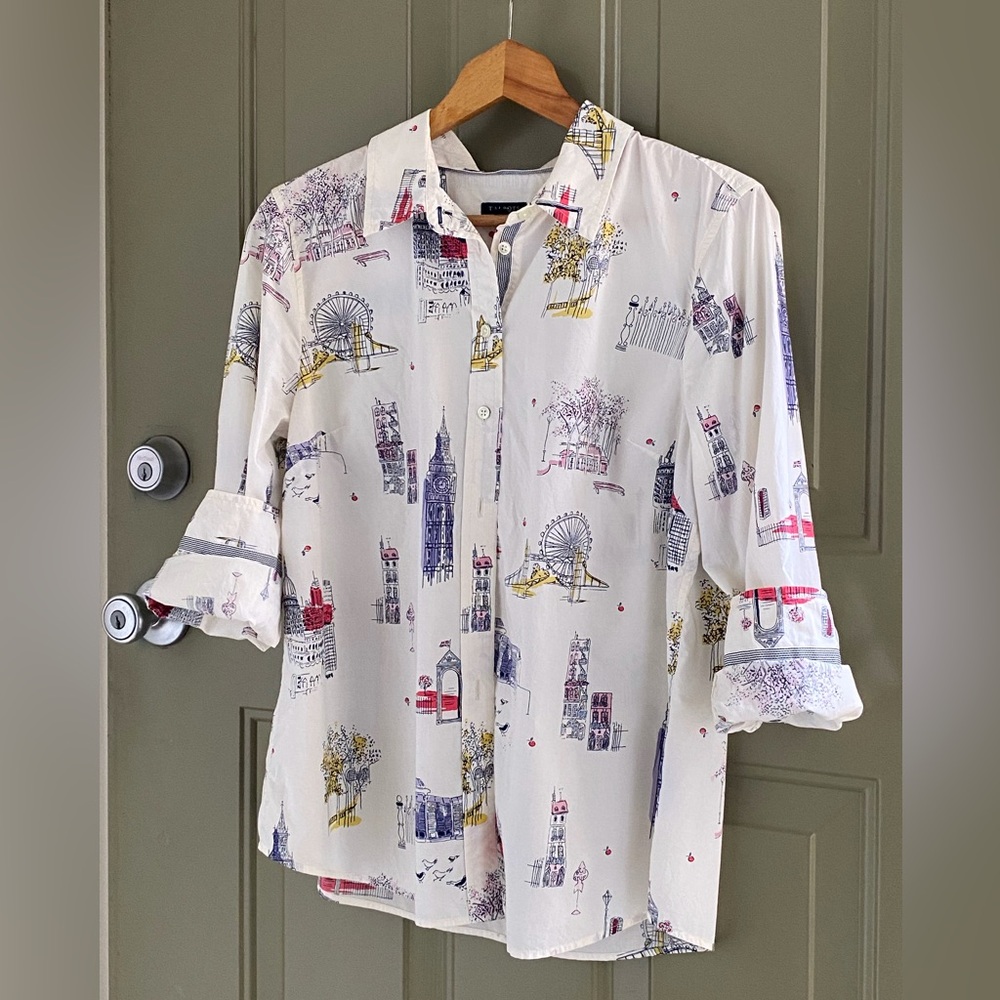 Talbots Paper Cotton Shirt.